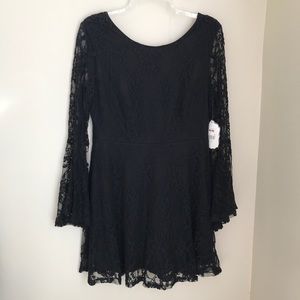NWT Altar’d State Lace Bell-Sleeve Dress